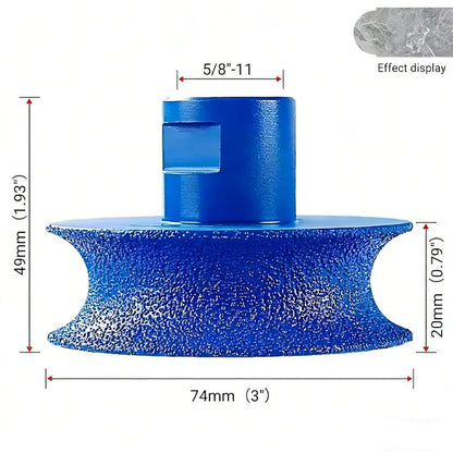 LIMITED-TIME BUY 1 GET 1 FREE! ✨ Concave Edge Grinding Wheel – Diamond-Coated, Dual-Tool, Smooth Finish 🔧