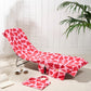 🔥🏖️HOT FLASH DEAL ALERT🔥2-in-1 Beach Chaise Lounge Cover with Side Pockets🐆🍒