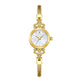 ⌚ LIMITED-TIME 50% OFF! 💥 Elegant Women's Bracelet Watch – Gold Tone, Pearlescent Dial, Braided Mesh Strap ✨