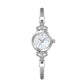 ⌚ LIMITED-TIME 50% OFF! 💥 Elegant Women's Bracelet Watch – Gold Tone, Pearlescent Dial, Braided Mesh Strap ✨