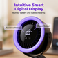 🌬️ USB Wall-Mountable Turbo Fan Digital Display Strong-Grip Clamp 💤 Ultra-Quiet Nighttime Cooling Omnidirectional Pivot 50% OFF Today