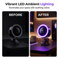 🌬️ USB Wall-Mountable Turbo Fan Digital Display Strong-Grip Clamp 💤 Ultra-Quiet Nighttime Cooling Omnidirectional Pivot 50% OFF Today