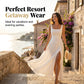 👗 50% OFF NOW! 🏆 Women's Sleeveless Square Neck Split Maxi Dress – Flowy & elegant – Perfect for summer parties or evening events – chic and breathable ✨🌸