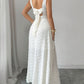 👗 50% OFF NOW! 🏆 Women's Sleeveless Square Neck Split Maxi Dress – Flowy & elegant – Perfect for summer parties or evening events – chic and breathable ✨🌸