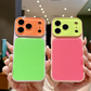 📢📢50% OFF !! ⏰Vibrant Contrast Color Dopamine Acrylic Phone Case