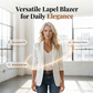 💃✨🌹 LIMITED-TIME 50% OFF! Slim-Fit Lapel Blazer for Women – Single-Breasted, Lightweight Lining, Flattering Waist – Instantly Elevate Any Outfit, from Day to Night 🌙🎀