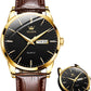 📢📢50% OFF !! ⏰Men's Simple Watch with Day and Date, Stainless Steel Analog Quartz Watches for Men, Classic Luminous Hands Men's Dress Watches, Black/White/Blue Dial