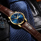 📢📢50% OFF !! ⏰Men's Simple Watch with Day and Date, Stainless Steel Analog Quartz Watches for Men, Classic Luminous Hands Men's Dress Watches, Black/White/Blue Dial
