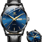 📢📢50% OFF !! ⏰Men's Simple Watch with Day and Date, Stainless Steel Analog Quartz Watches for Men, Classic Luminous Hands Men's Dress Watches, Black/White/Blue Dial