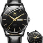 📢📢50% OFF !! ⏰Men's Simple Watch with Day and Date, Stainless Steel Analog Quartz Watches for Men, Classic Luminous Hands Men's Dress Watches, Black/White/Blue Dial