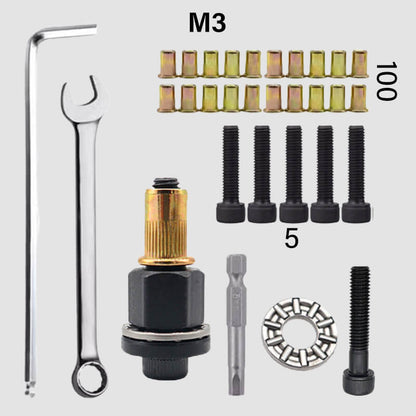 🏆LAST DAY SALE 50% OFF🔥Rivet gun head and Nutsert cap