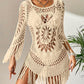 👙 50% OFF NOW! 🌊 Bohemian Crochet Beach Cover-Up with Tassels – Breathable, flowy & boho chic – perfect for poolside, sand or summer vacations – adjustable fit 🧶