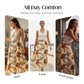 📢📢50% OFF !! ⏰Women's Boho Floral Maxi Skirt