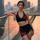 🎁2026 New Arrivals 50% OFF💥 Ruched Mesh Bikini Set – Drawstring Tie-Side, Ruched Bottoms, Flattering Fit ✨