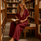 ⏳Limited-time 50% off⏰Women’s V-Neck Top and Wide Leg Trousers Set👚👖