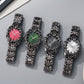 ⌚ LIMITED-TIME 50% OFF! ✨ Creative Claw-Shaped Quartz Watch for Men – Red Dial, Sculptural Bracelet, Statement Style 🔥