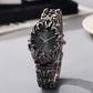 ⌚ LIMITED-TIME 50% OFF! ✨ Creative Claw-Shaped Quartz Watch for Men – Red Dial, Sculptural Bracelet, Statement Style 🔥