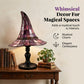 📢📢50% OFF !!!⏰Enchanting Ambiance Stained Glass Witch Lamp