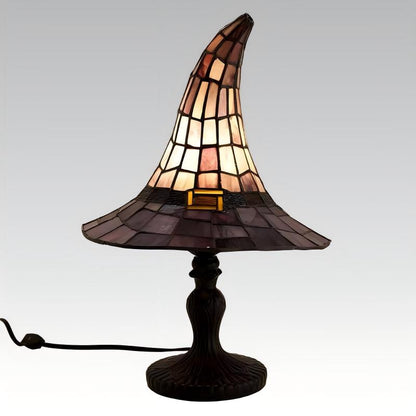 📢📢50% OFF !!!⏰Enchanting Ambiance Stained Glass Witch Lamp