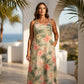 🎉 LIMITED TIME 50% OFF! 👗 Women's Plus Size V-Neck Sleeveless Maxi Dress – Flowy Silhouette & Flattering Floor-Length Design 🌸