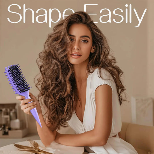 🎉 2026 Sale — Over 132,000 Sold! 💇‍♀️ Ventilated Detangling Brush for Curly Hair
