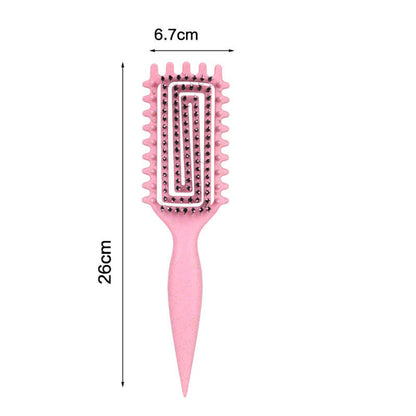 🎉 2026 Sale — Over 132,000 Sold! 💇‍♀️ Ventilated Detangling Brush for Curly Hair