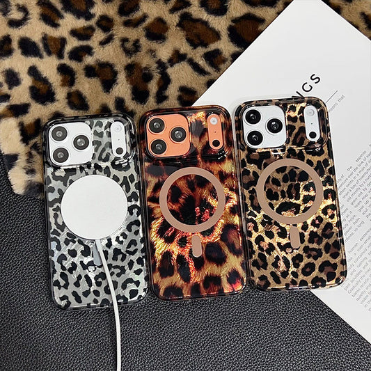 🎁2026 New Arrivals 50% OFF💥Magnetic Leopard Print Phone Case