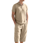 Men's Linen Shirt & Casual Trousers Set 👔👖 Light, Airy & Made for Sun-Soaked Days ✨