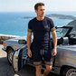 Men Summer 2-Piece T-Shirt and Shorts Casual Set