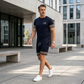 Men Summer 2-Piece T-Shirt and Shorts Casual Set