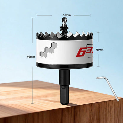 Multi-Size Woodworking Hole Saw Drill Bit for Plasterboard Downlight