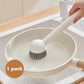 🔥50%‑OFF NOW🍳Rotatable Hanging Pot Brush Set‑Easy‑Clean Kitchen Scrub Brush for Pots Pans & Sinks