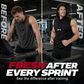 🏋️ Men's Athletic Sleeveless Hoodie Vest —  Breathable Moisture-Wicking | Perfect for Workout & Running