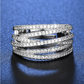 🎉 2026 Sale — Over 15,000 Sold! 💎 Adjustable Multi-Band Crossover Ring – Brilliant CZ Sparkle ✨