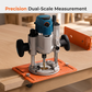 🔧 50% OFF NOW! ⚙️ Aluminum Alloy Router Slotting Bracket – Precision Straight Slots, Heavy-Duty & Universal Fit for Woodworking ✨