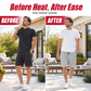 Men's Casual Drawstring 3/4 Shorts