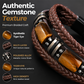 ⏳🔥LIMITED-TIME 50% OFF! ⏰🧵 Braided PU Leather Bracelet for Men & Women – Tiger Eye Stone, Unisex, Layered Design ✨
