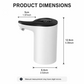⏰ 2026 Sale — Over 16,000 Sold! 💧 Electric Water Dispenser Pump – One-Touch Hydration 🌸