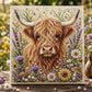 🏆 Last Day Special Price £9.99🦉💛 Highland Cow Pearl Art DIY Kit – Relaxing DIY Craft to Create Stunning Coastal Artwork