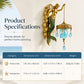 🕯️🌊 50% OFF! Vintage Mermaid Wall Sconce – For Indoor and Outdoor Use