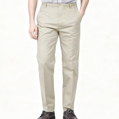 👖Men's Slim-Fit Casual Pants with Elastic Waist