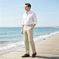 👖Men's Slim-Fit Casual Pants with Elastic Waist