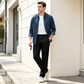 👖Men's Slim-Fit Casual Pants with Elastic Waist