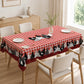 🐓❤️ 50% OFF! Farmhouse Rooster Tablecloth | Red Buffalo Plaid Chicken Table Cover