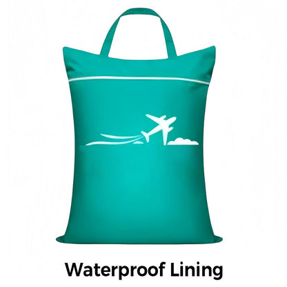 🏆 Last Day Special Price £8.99 ! 🔥Buy more save more🎁Large Waterproof Travel Laundry Bag – Durable, leakproof & spacious✨