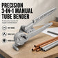 🔧 50% OFF NOW! 🛠️ 3-in-1 Manual Tube Bender – Precise bends, durable build & easy operation – Perfect for copper, aluminium & steel tubing ⚡