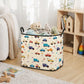🧺 50% OFF NOW! 🎉 Large Foldable Canvas Storage Organizer – Durable, zippered lid & reinforced handles – Perfect for home, closet & travel ✨