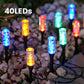 🎉 2026 Sale — Over 35,800 Sold!☀️ Solar Bubble Crystal Pathway Stake Lights Outdoor Garden Lighting ✨