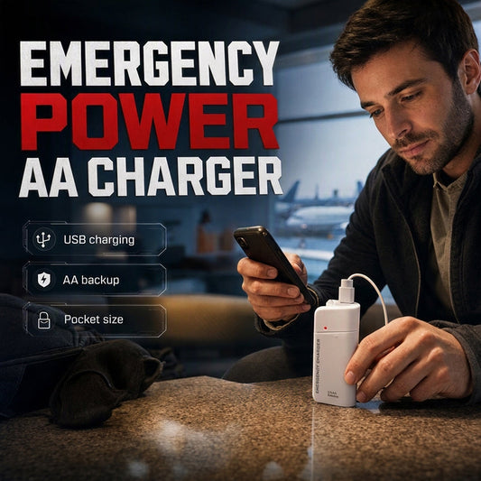 ⏳ Last Day Special Price £8.99! 🔋Portable Emergency Phone Charger🎒Lightweight Backup Power for Outdoor & Commute