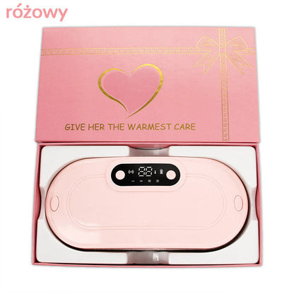 🥳2026 HOT SALE🥳💞50K+ SOLD!  !🔥💖 Menstrual Heating & Massage Belt – 3 heat levels + vibration ease period cramps. Cordless, wearable & quiet – relief anywhere! 🎁✨The best gift for her!
